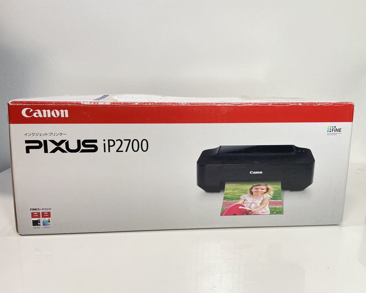 【美品・完品】Canon PIXUS インクジェットプリンター iP2700 【インク付き】