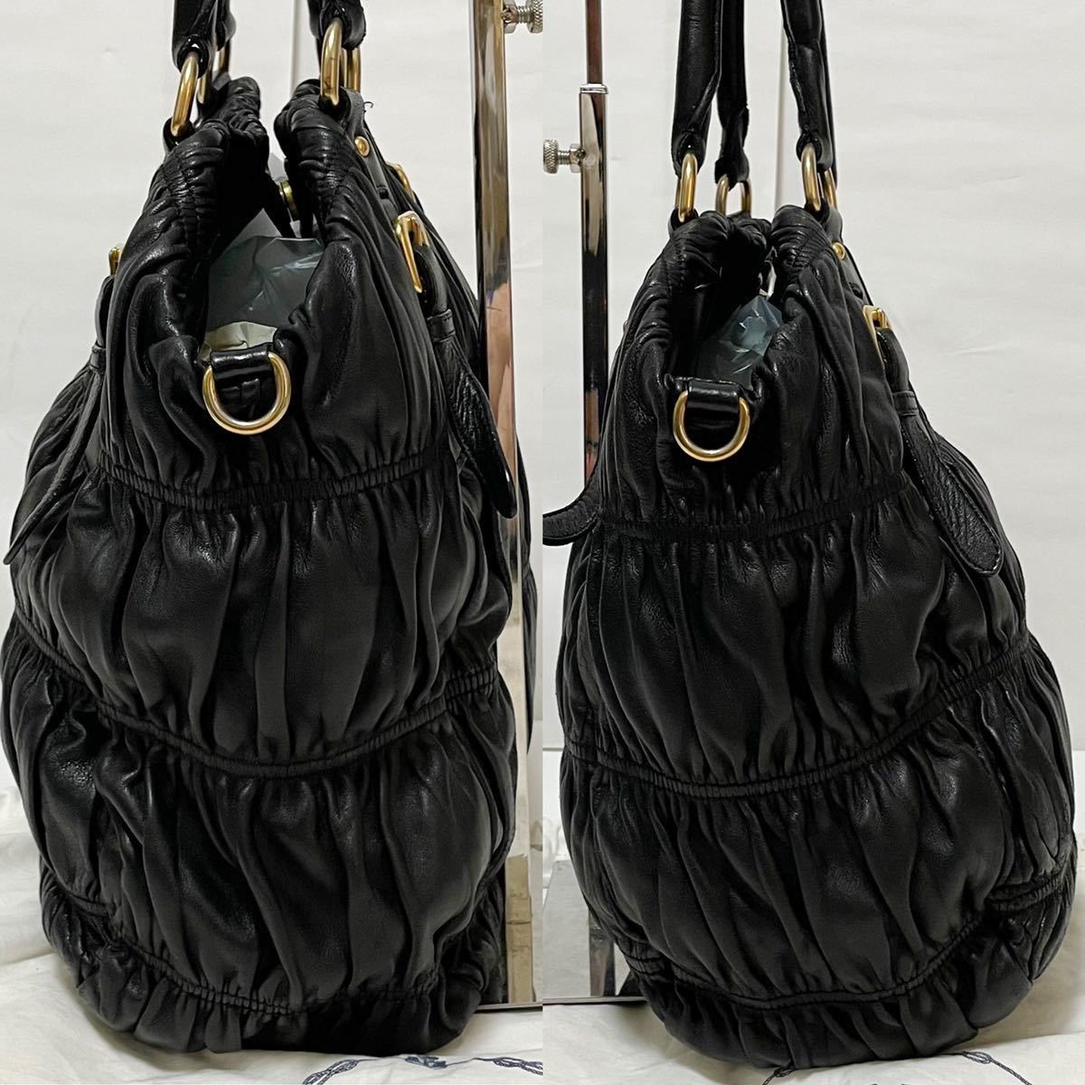 1円 最高級 激レア PRADA プラダ 2way ショルダーバッグ トート