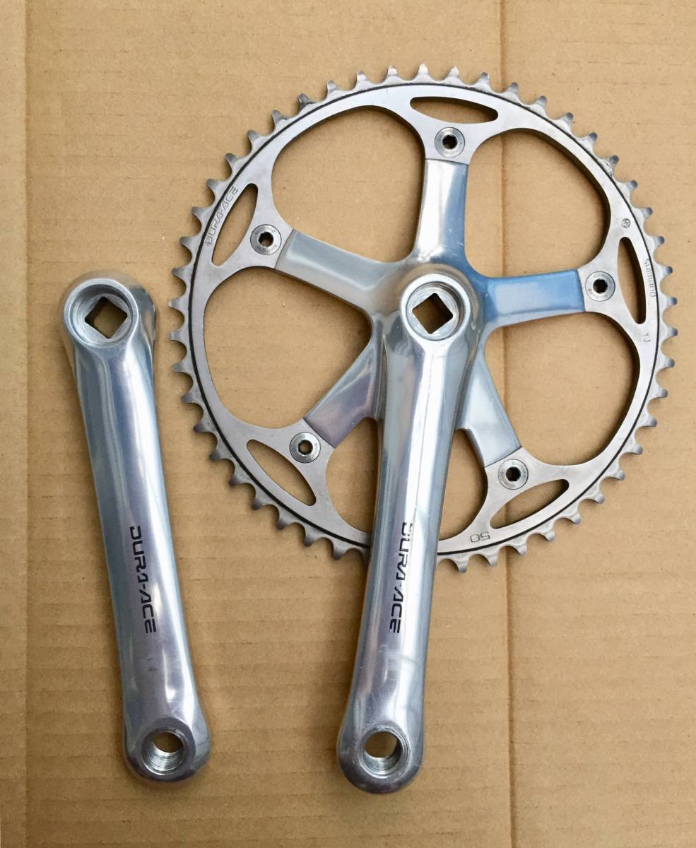 デュラエース 165mm FC-7600 DURA-ACE クランク NJS ① - パーツ