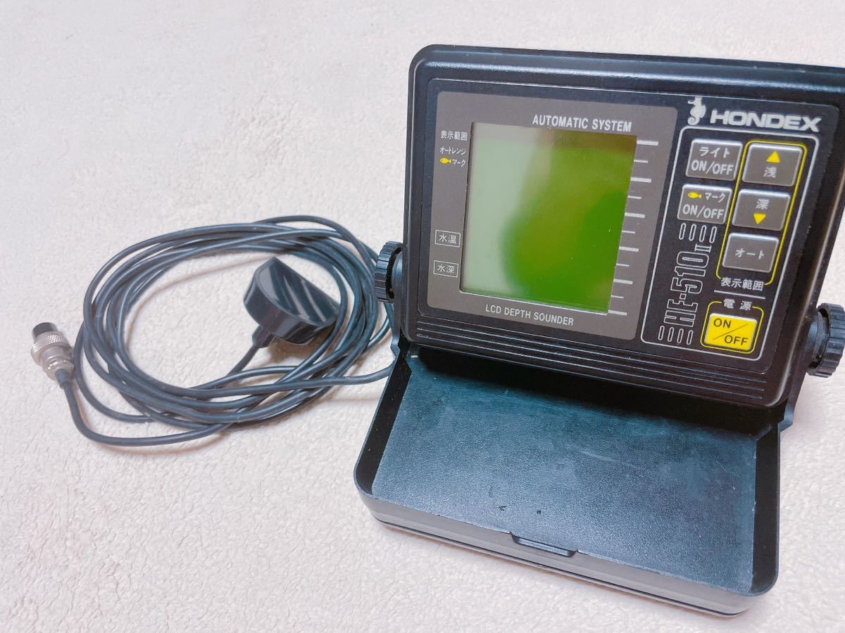 HONDEX ホンデックス 本多電子 ポータブル魚群探知機 HE-510 II HONDEX ホンデックス 本多電子 ポータブル魚群探知機 HE-510 II