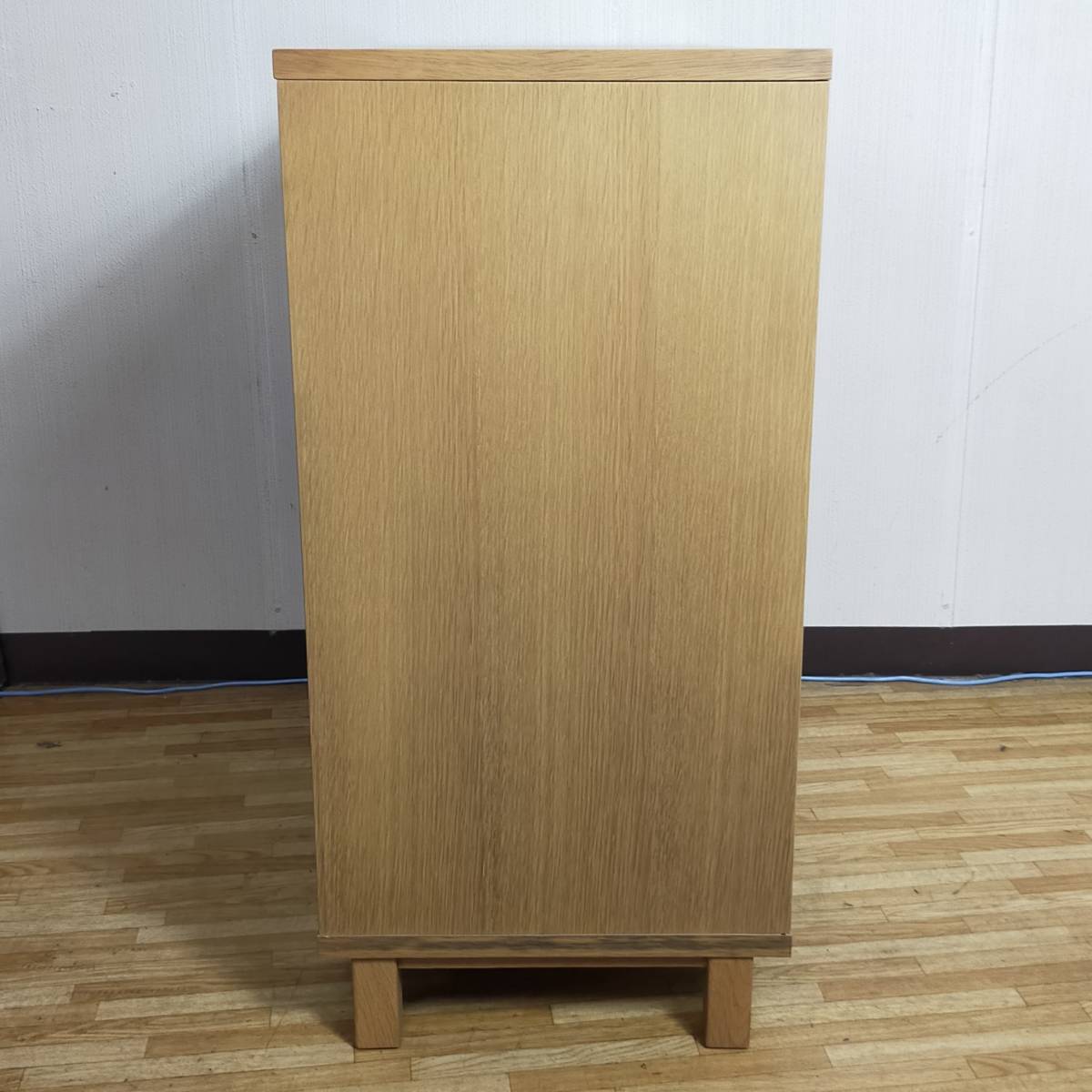 MUJI 無印良品 ◇ 食器棚 キャビネット 天然木 オーク材 W800 MUJI 無印良品 ◇ 食器棚 キャビネット 天然木 オーク材 W800