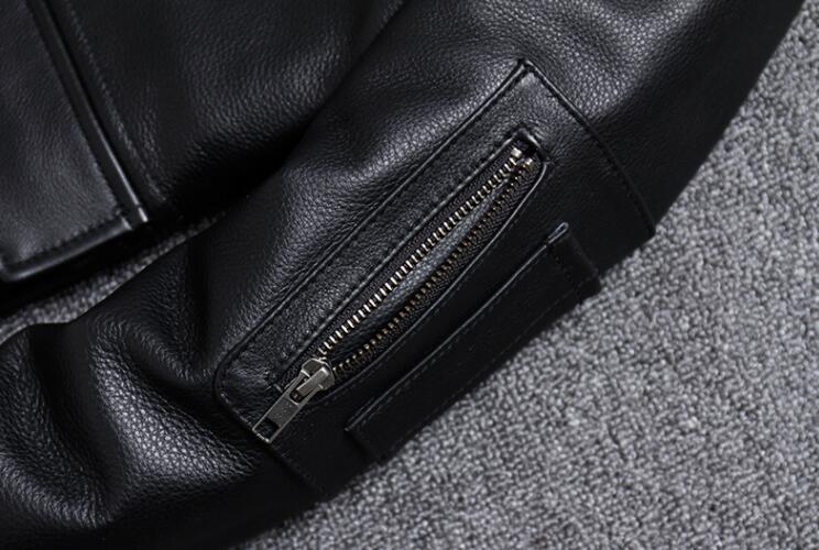 現品限り一斉値下げ! レザージャケット S~5XL 黒 フライト