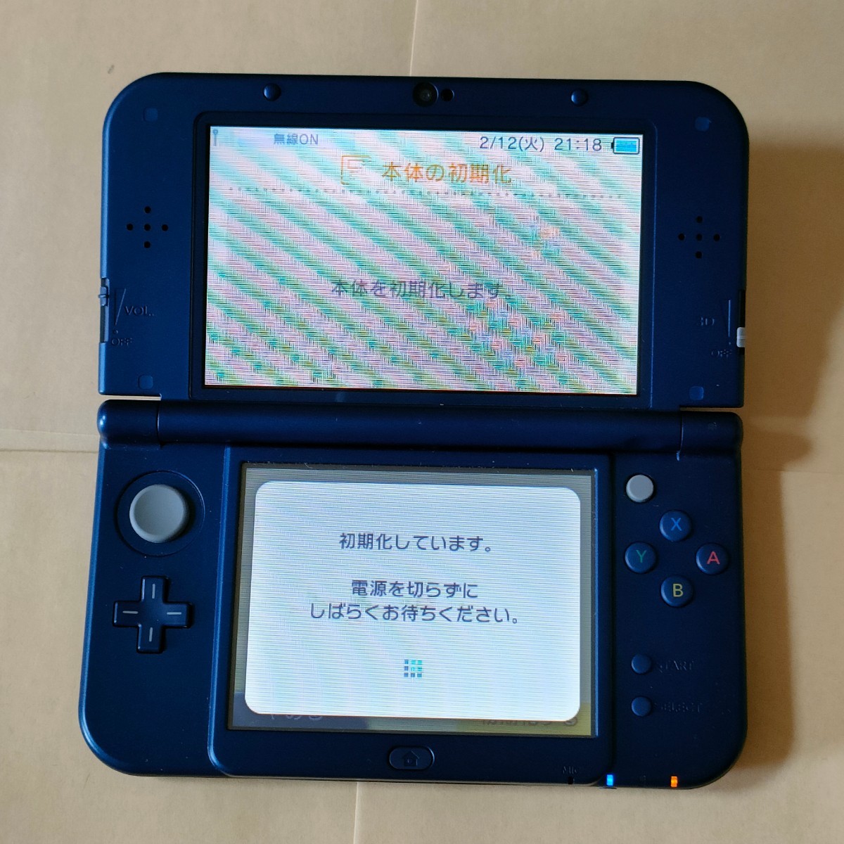 人気満点 本体 【極美品】Nintendo メタリックブルー new 3DS