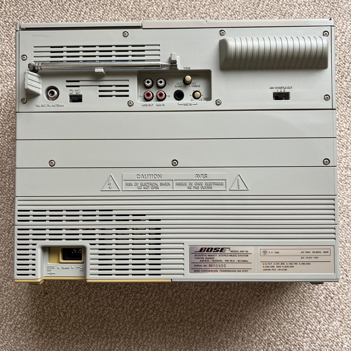 BOSE AW-1D CDラジカセ | www.mclegal.info