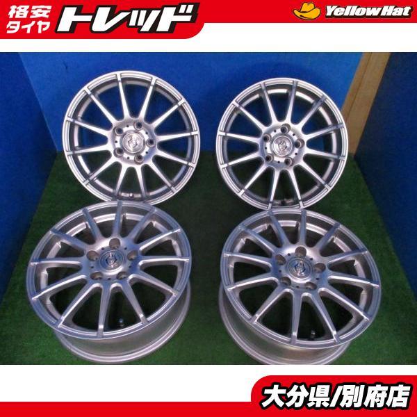 4本 中古 ウェッズ ジョーカー マスター 16x 6.5J +47 5H114.3 RAV4 エスティマ カムリ エクストレイル エルグランド シビック マツダ3 エ