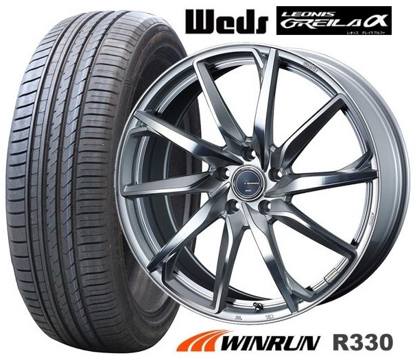 12月スーパーSALE 取寄せ品 新品4本 WEDS レオニスグレイラα 7.0J