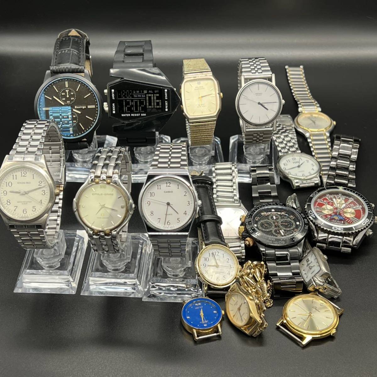 人気商品!! シチズン・カシオ 腕時計 2点まとめ - 通販 - www