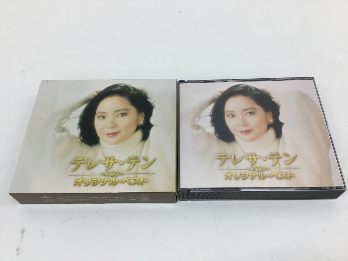 営FU525-60-M　テレサ・テン CD2枚セット　オリジナル・ベスト/昭和歌謡曲を歌う　_画像2