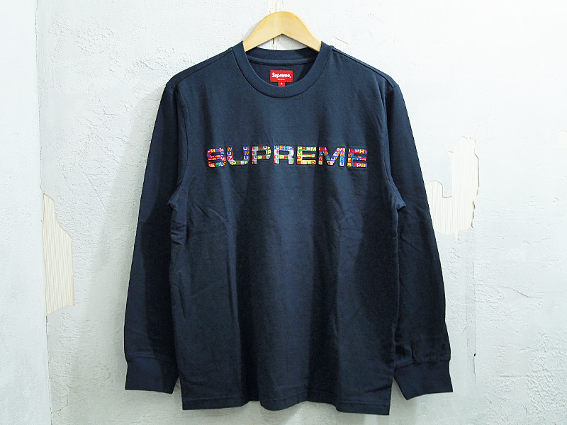 Supreme Meta Logo L/S Top 長袖Tシャツ シュプリーム メタロゴ