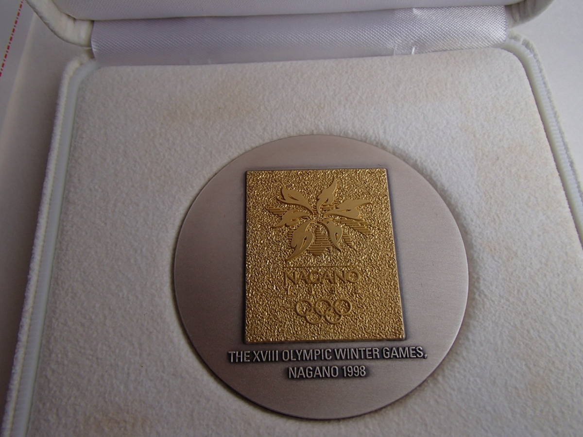 長野オリンピック記念貨幣（第2次）発行記念メダル_画像4