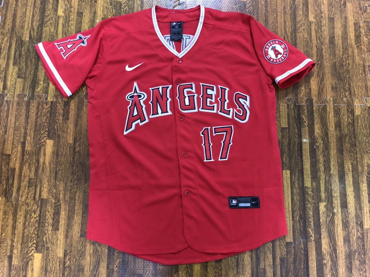 新品 未使用品 NIKE MLB Los Angeles Angels Shohei Ohtani jersey