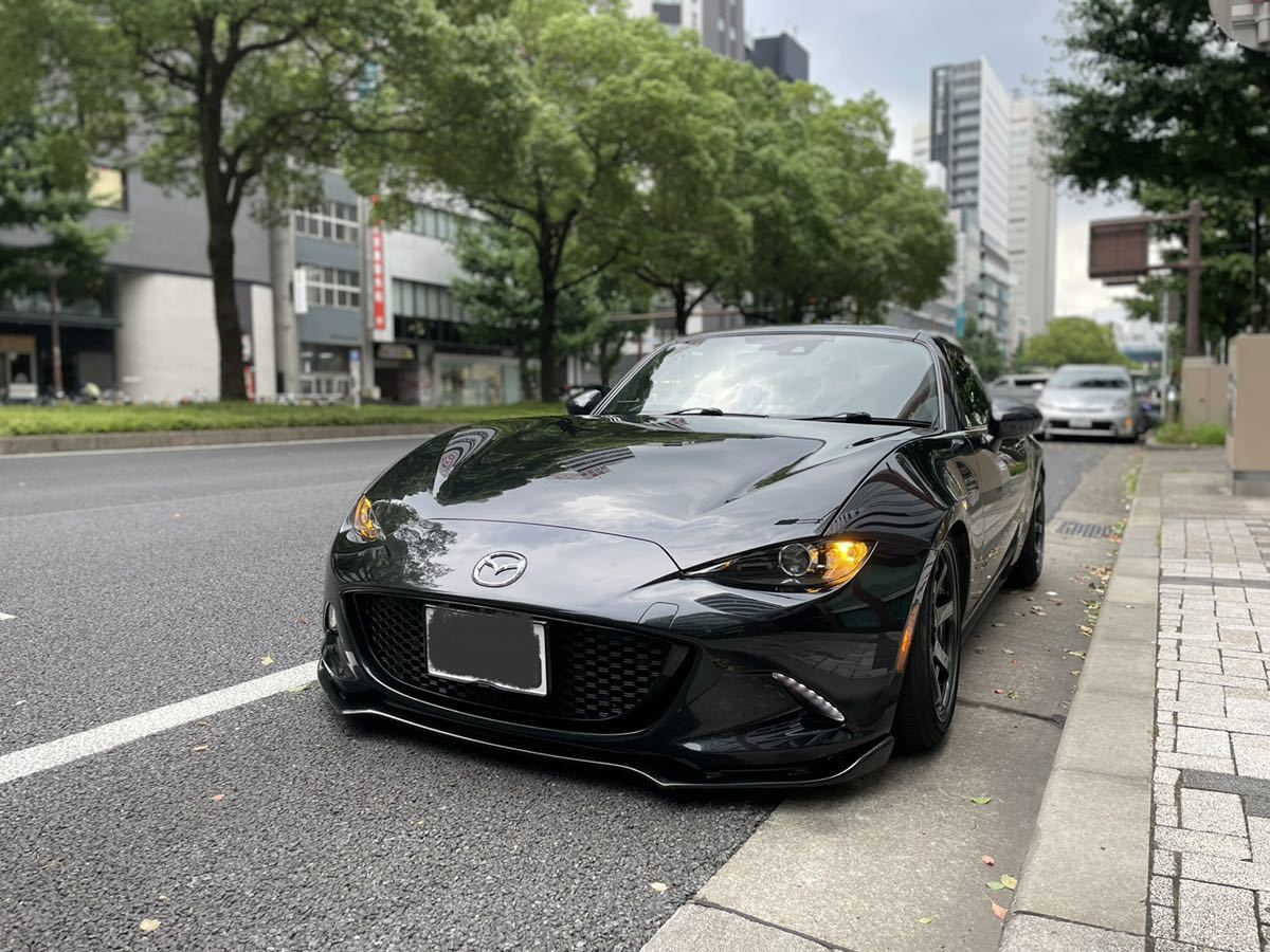 ロードスター ND RF MX-5 フロントグリル ワンタッチナンバーレス carbonmiata 5