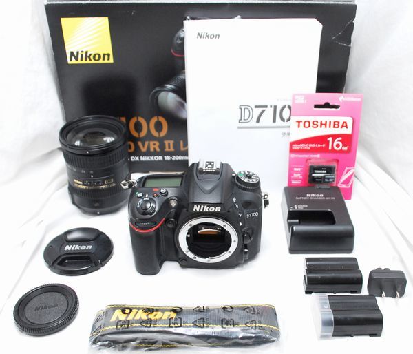 良品・豪華セット】Nikon ニコン D7100 AF-S DX NIKKOR 18-200mm f/3.5