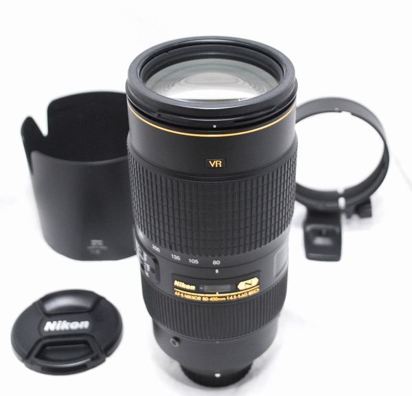 超美品・純正フード付き】Nikon ニコン AF-S NIKKOR 80-400mm F4.5-5.6