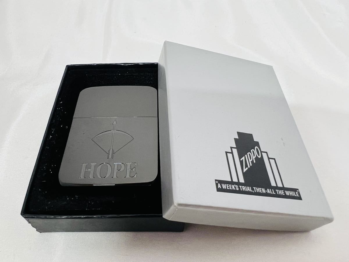 未使用 ZIPPO ジッポ HOPE ホープ 1941年レプリカ ブラックアロー