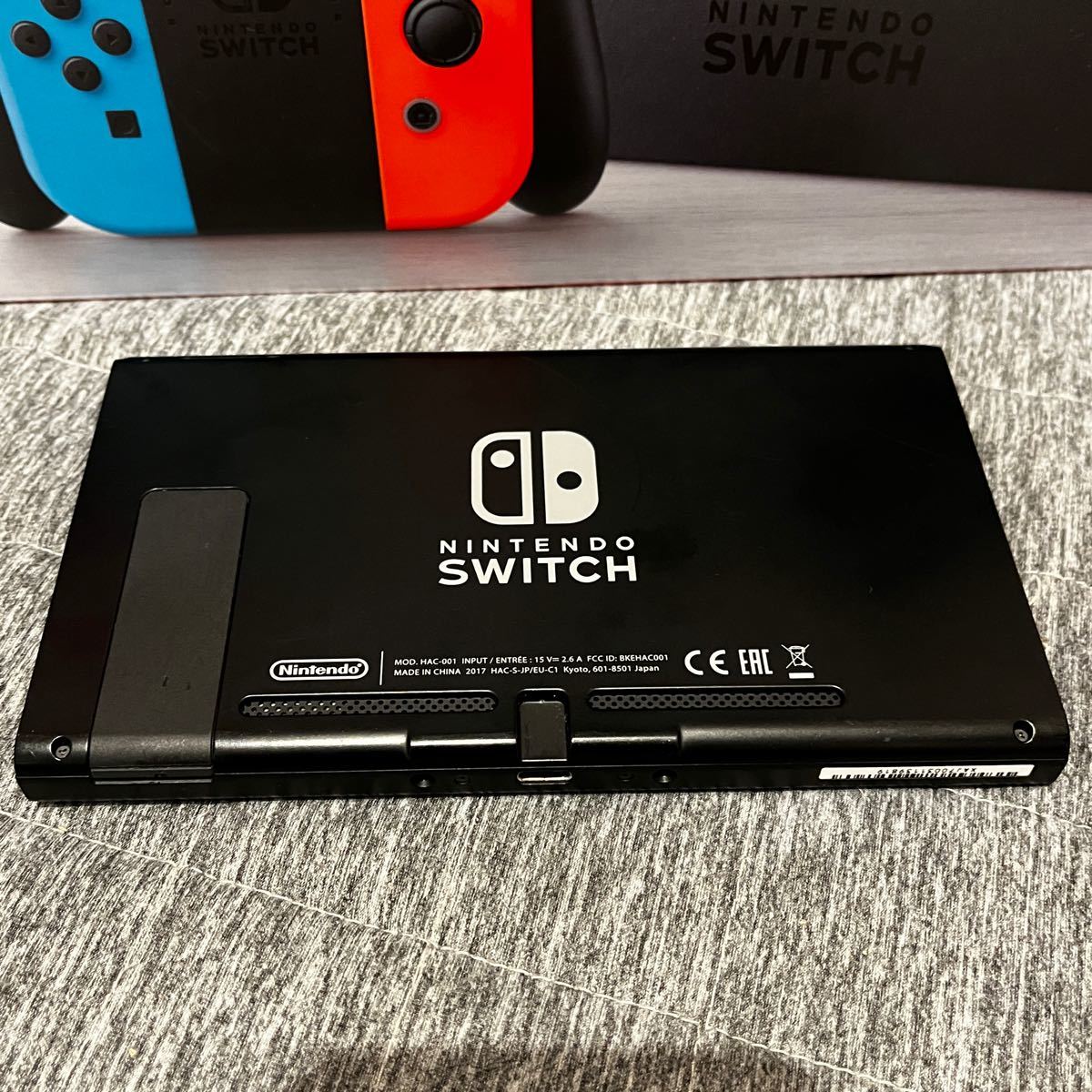 【即日発送】Nintendo Switch 旧型　未対策機　本体のみ　2017年製　箱付き　ニンテンドースイッチ