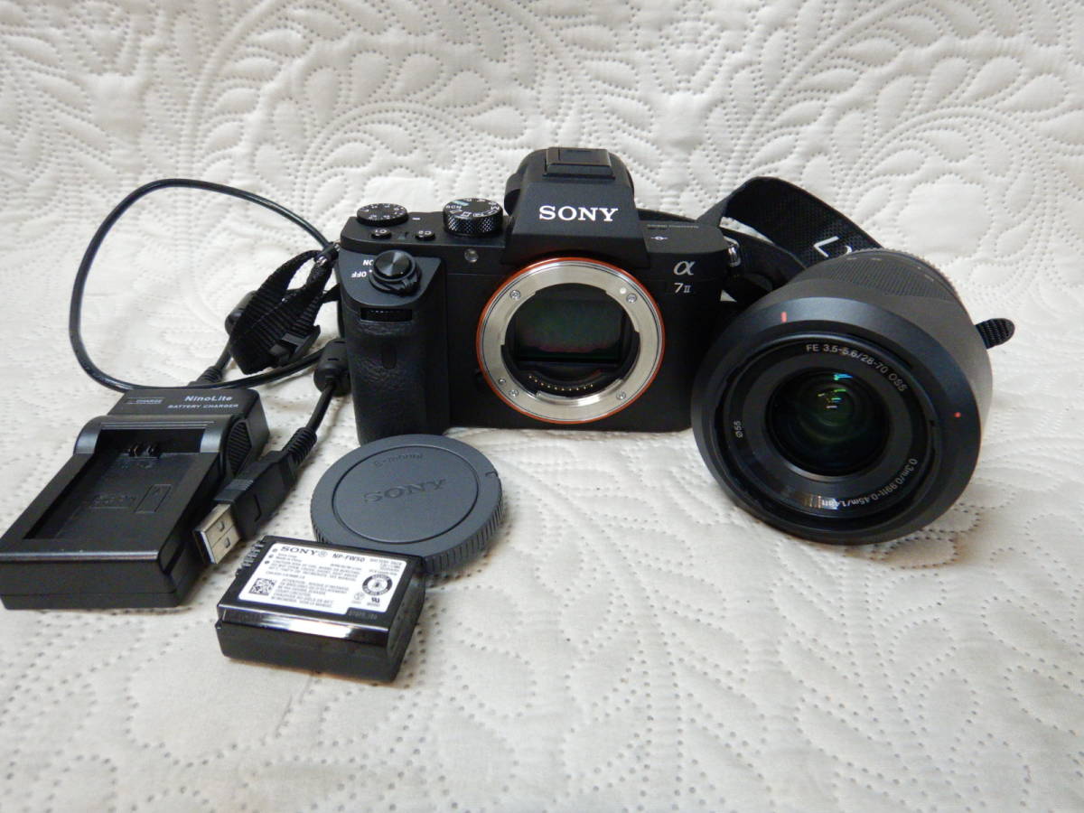 紺×赤 SONY α7ⅱ+SEL2870 美品 - 通販 - auto-ecole-letsgo.ch