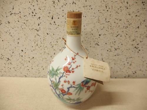 サントリー ウイスキー エクセレンス 有田焼ボトル/岩尾對山/梅/竹