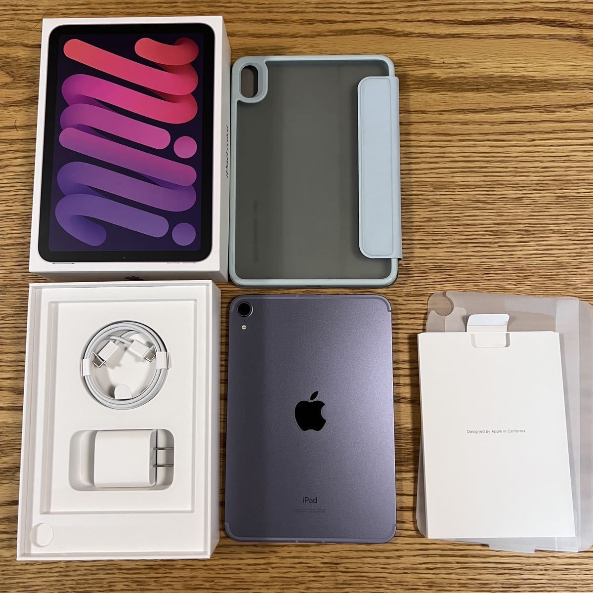 超美品◇iPad mini 第6世代 WiFi+Cellular 64GB 画面8.3inchパープル