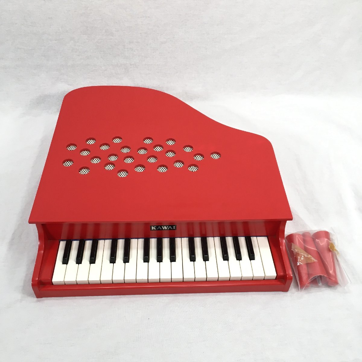 [ secondhand goods ] Kawai Mini piano P-32 red 