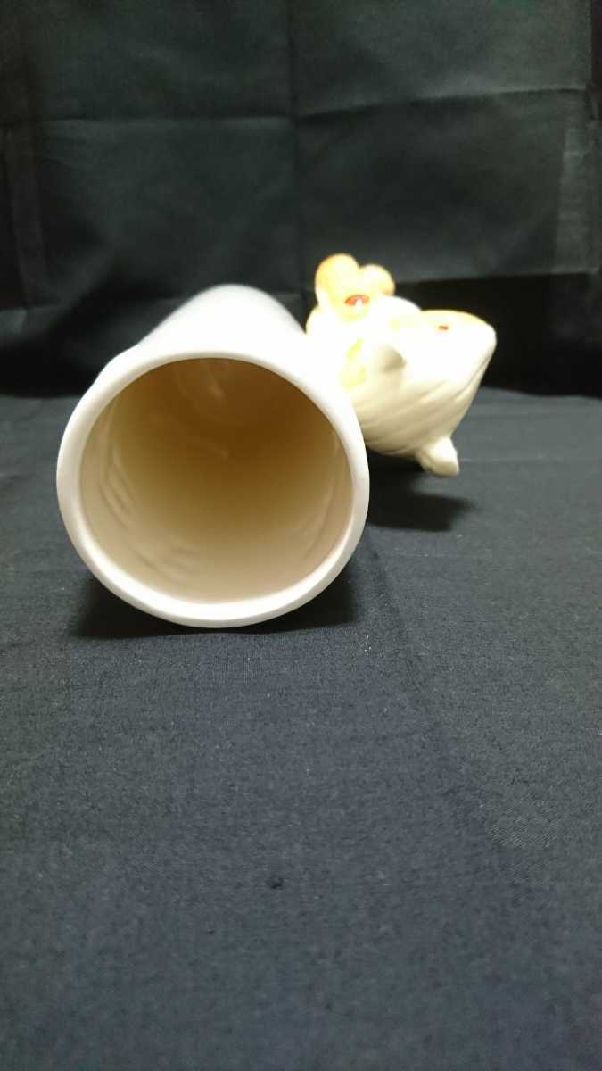 未使用保管品 seto craft 陶器花瓶 bear クマ 元箱なし 瀬戸焼　ゆうパック８０サイズ_画像9