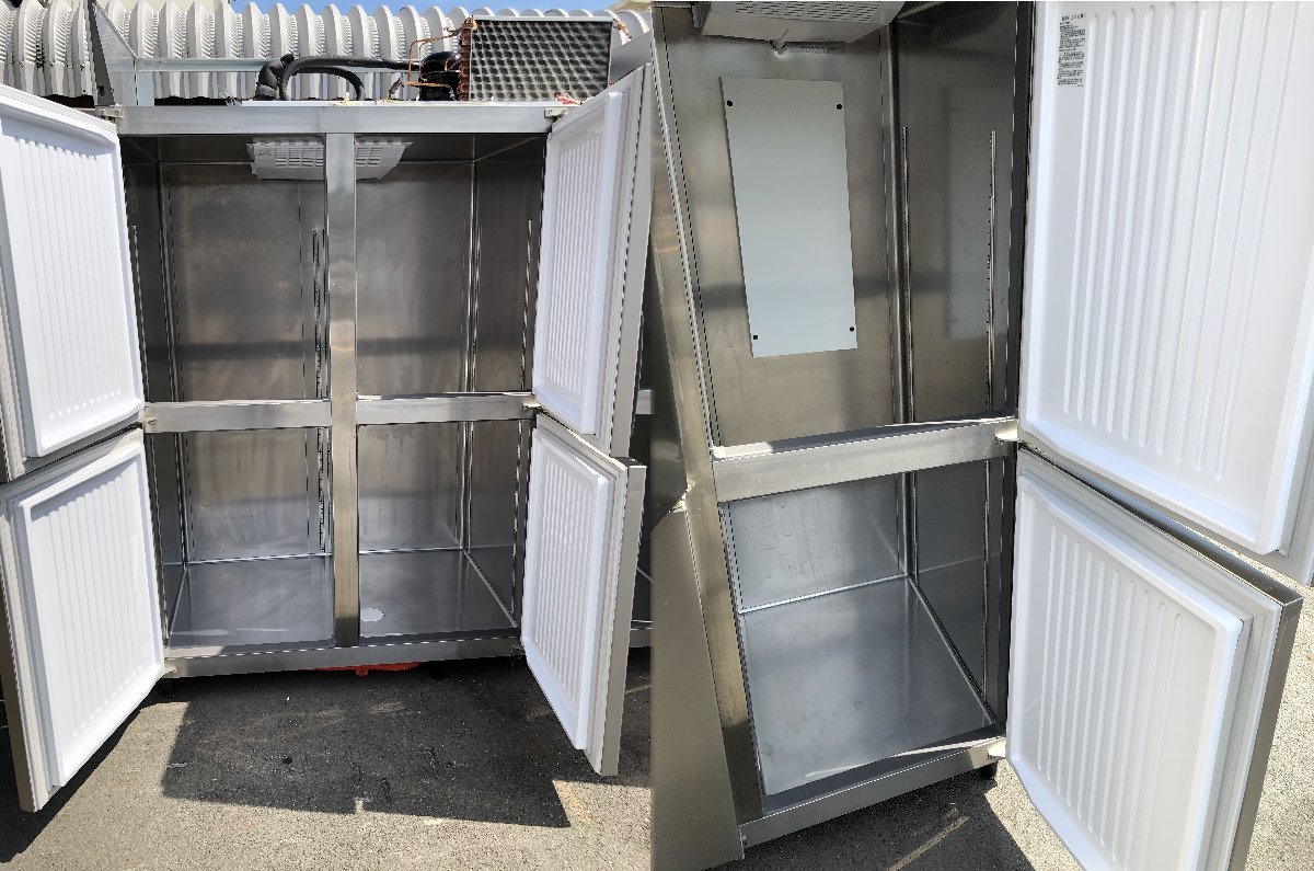 2020 year made Fukushima gully Ray business use used inverter control vertical type freezing refrigerator 6 sheets 6D GRD-182PM single phase 100V Shizuoka prefecture hem . city 