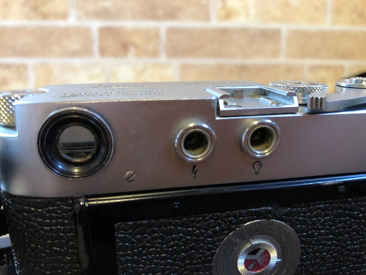 USED LEICA 70万台 ライカ M3 クローム 本体 検索 初期型 1954年 USED LEICA 70万台 ライカ M3 クローム 本体 検索 初期型 1954年
