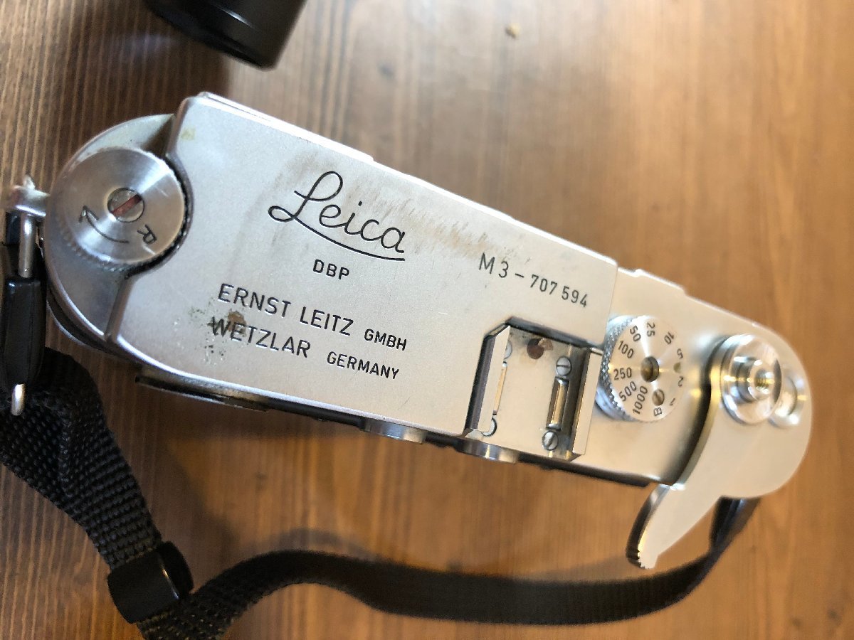 USED LEICA 70万台 ライカ M3 クローム 本体 検索 初期型 1954年 USED LEICA 70万台 ライカ M3 クローム 本体 検索 初期型 1954年