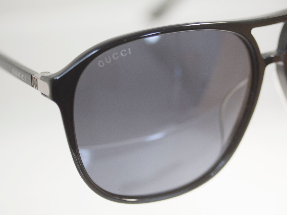 【GUCCI】グッチ サングラス GG0016SA 001 59□13-145 ブラック【中古品】_画像4