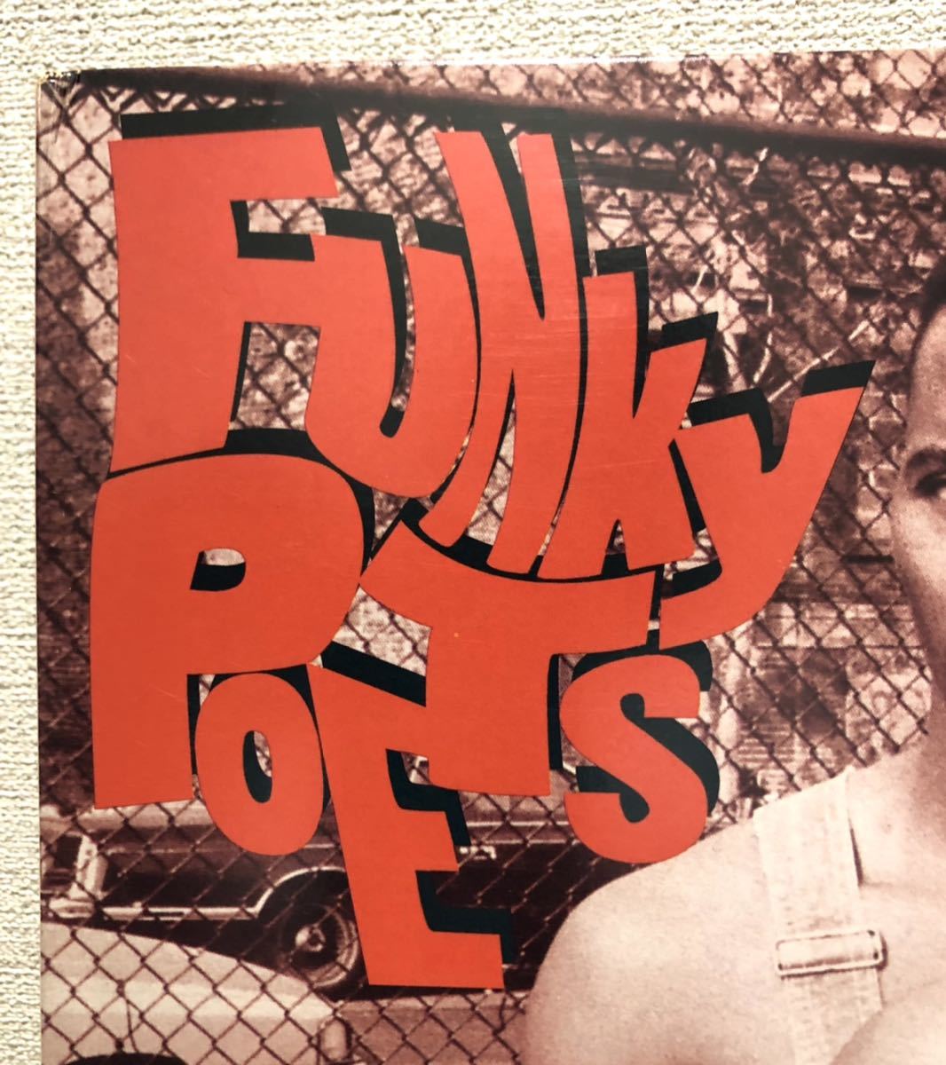 激レア 画ジャケ 正規なし プロモ 1993 Funky Poets / Born In The Ghetto Remix Original US Promo 12 CJ Mackintosh Salaam Remi 90s NY_画像2