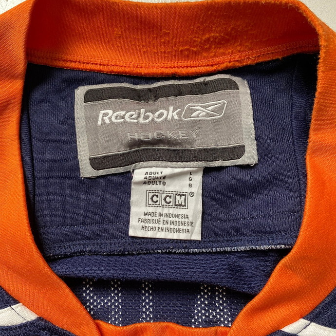 Reebok Reebok CCM бренд Logo вышивка команда сетка двусторонний принт хоккей джерси хоккей рубашка мужской XL соответствует 