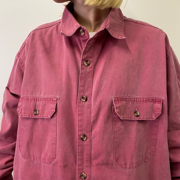 売れ筋がひ贈り物！ 80年代～90年代 patagonia メンズXL 長袖シャツ
