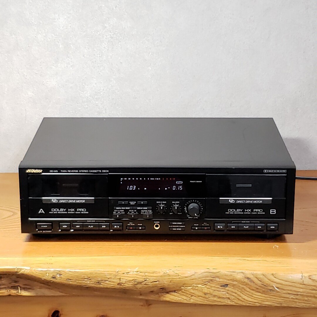 ダブルリバース・カセットデッキTD-W313MK2製品情報 | JVC