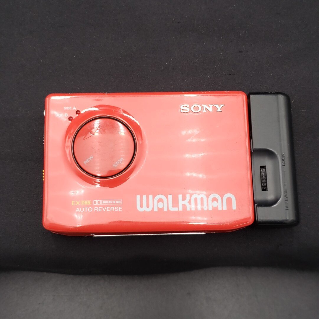 Yahoo!オークション - ジャンク SONY WALKMAN WM-600 レッド