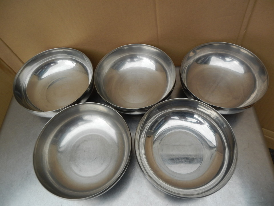 E220613G@ stainless steel naengmyeon * bibimbap plate 5 pieces set?195x80(4)*K9