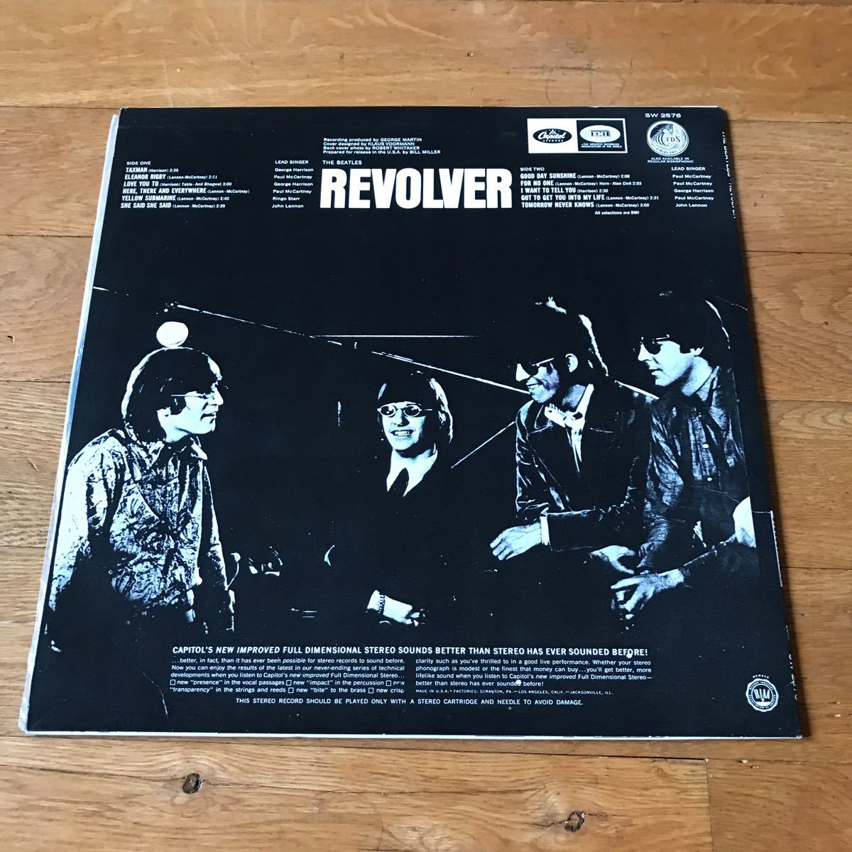 THE BEATLES ビートルズ REVOLVER リボルバー レコード アメリカ us-