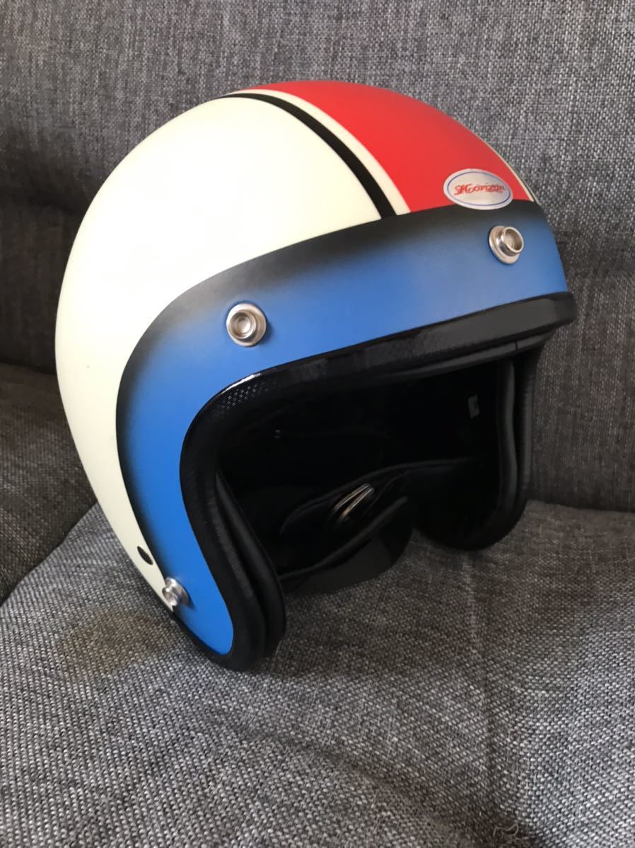 Horizon ホライズン ヘルメット XL ジェッペル ピンスト www