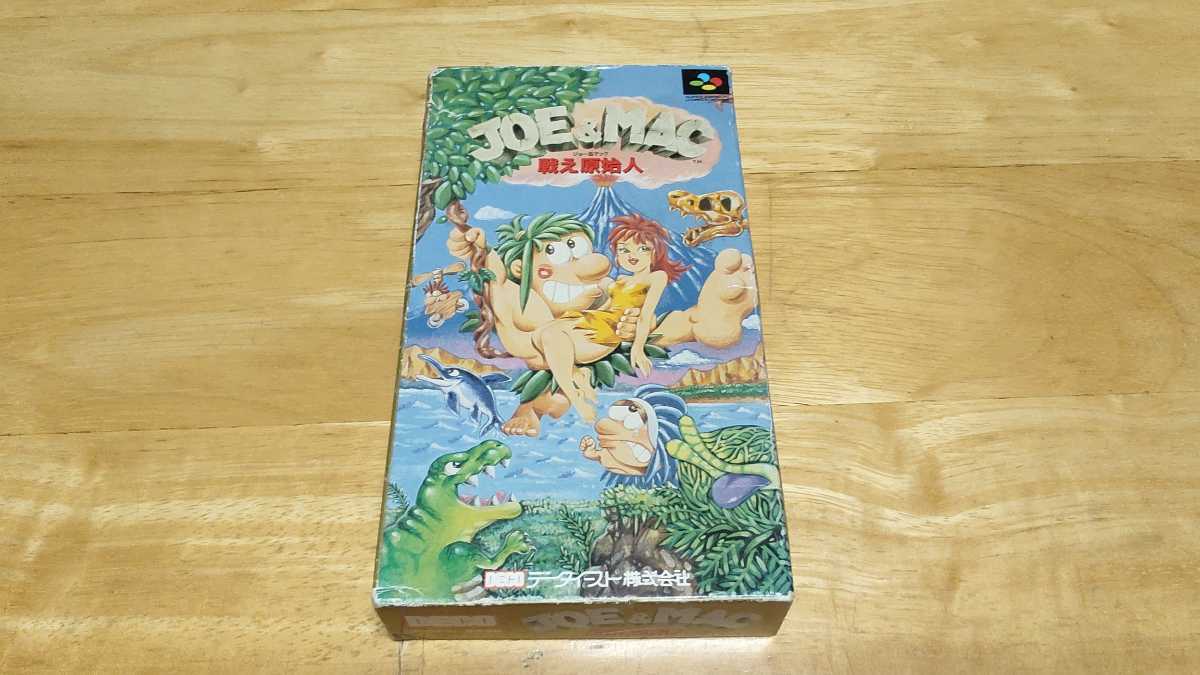 正規品! ★SFC「JOE&MAC 戦え原始人」箱・取説付き/DECO/スーパーファミコン/SUPER FAMICOM/ACT/アクション/レトロゲーム/ジョー&マック★ アクション 正規品! ★SFC「JOE&MAC 戦え原始人」箱・取説付き/DECO/スーパーファミコン/SUPER FAMICOM/ACT/アクション/レトロゲーム/ジョー&マック★ アクション