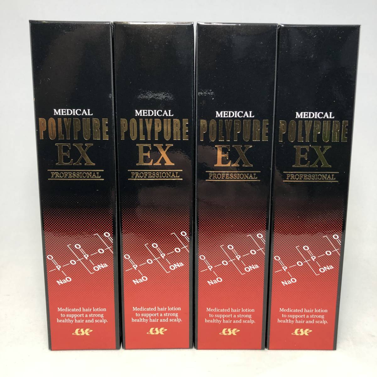 120ml×4本セット新品 ポリピュアEX 育毛剤 男性用 女性用 発毛促進