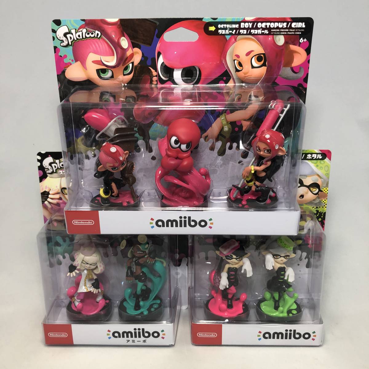 amiibo トリプル ヒメ イイダ タコガール-