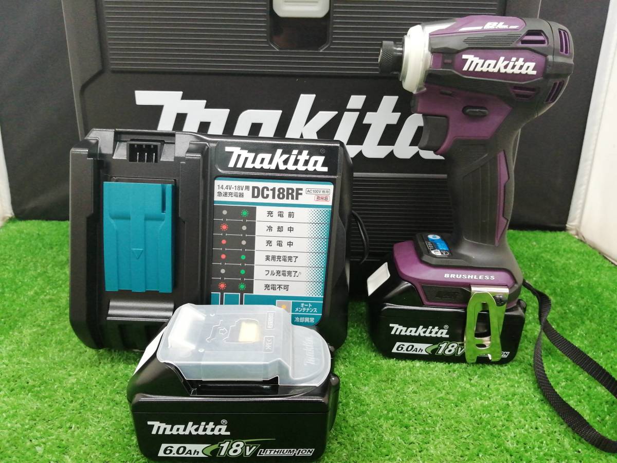 未使用品 makita マキタ 18v 6.0Ah 充電式インパクトドライバ
