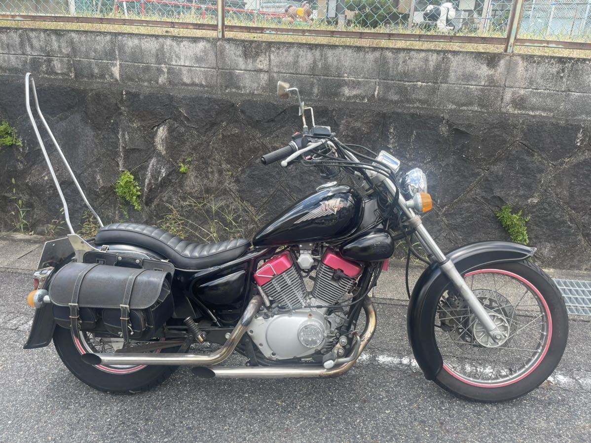 ビラーゴ 250 3DM エンジン実動 レストアベース 現状車 基本引き取り