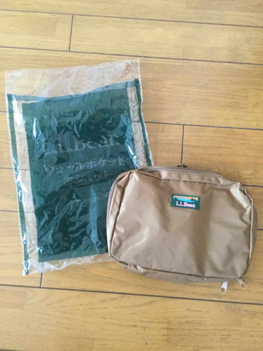 ＊未使用L.L.Bean ウォールポケットポシェット付録_画像1