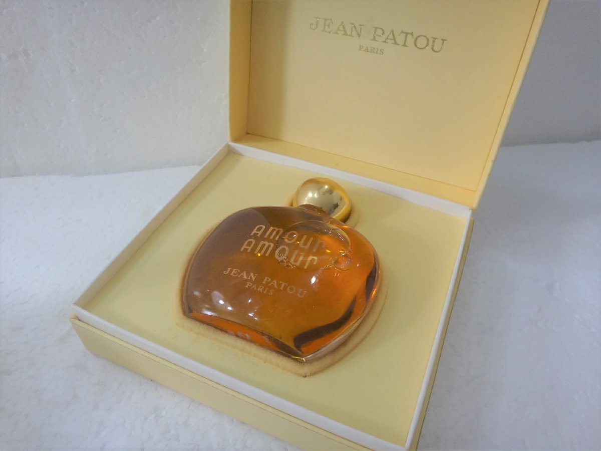 ★希少 レア 香水 未使用 JEAN PATOU ジャンパトゥ Amour Amour アムールアムール パルファム 30ml