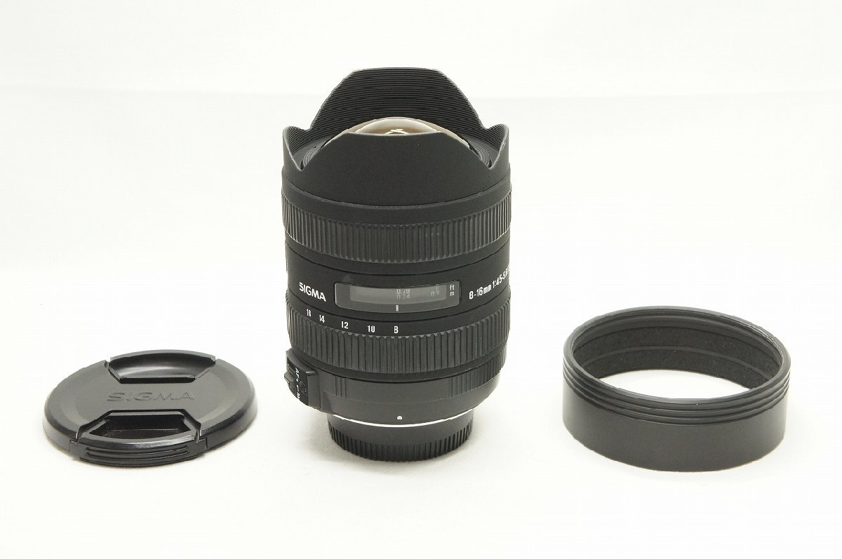 美品！ SIGMA シグマ 8-16mm F4.5-5.6 DC HSM ニコン-