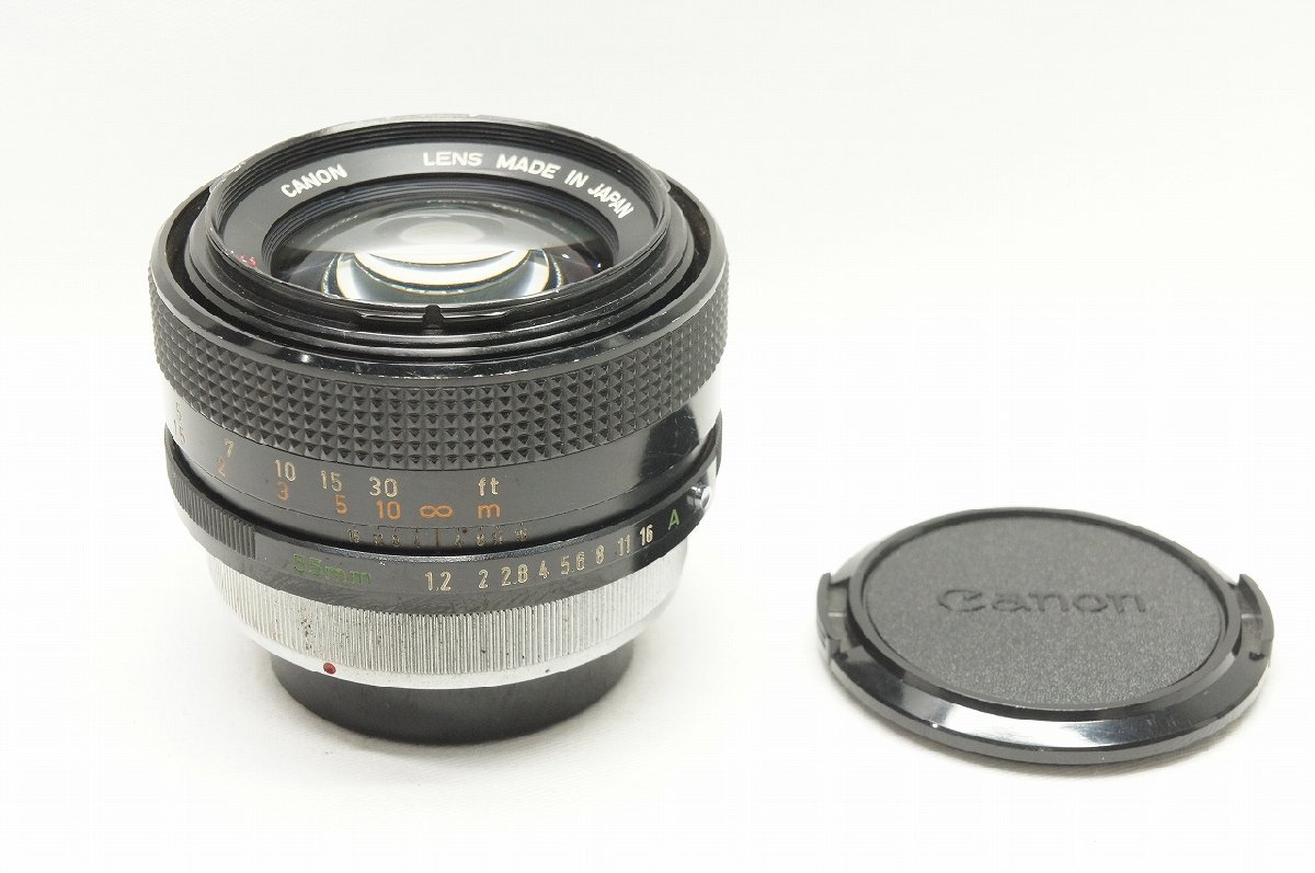 アルプスカメラ】訳あり品 Canon キヤノン FD 55mm F1.2 S.S.C. 単焦点