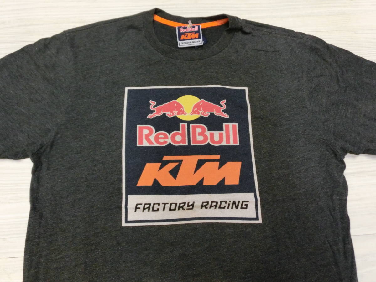 レッドブル Red Bull KTM Racing ファクトリーレーシング Tシャツ 正規品 USA ビンテージ古着 企業物 アドバタイジング VINTAGE オートバイ_画像1