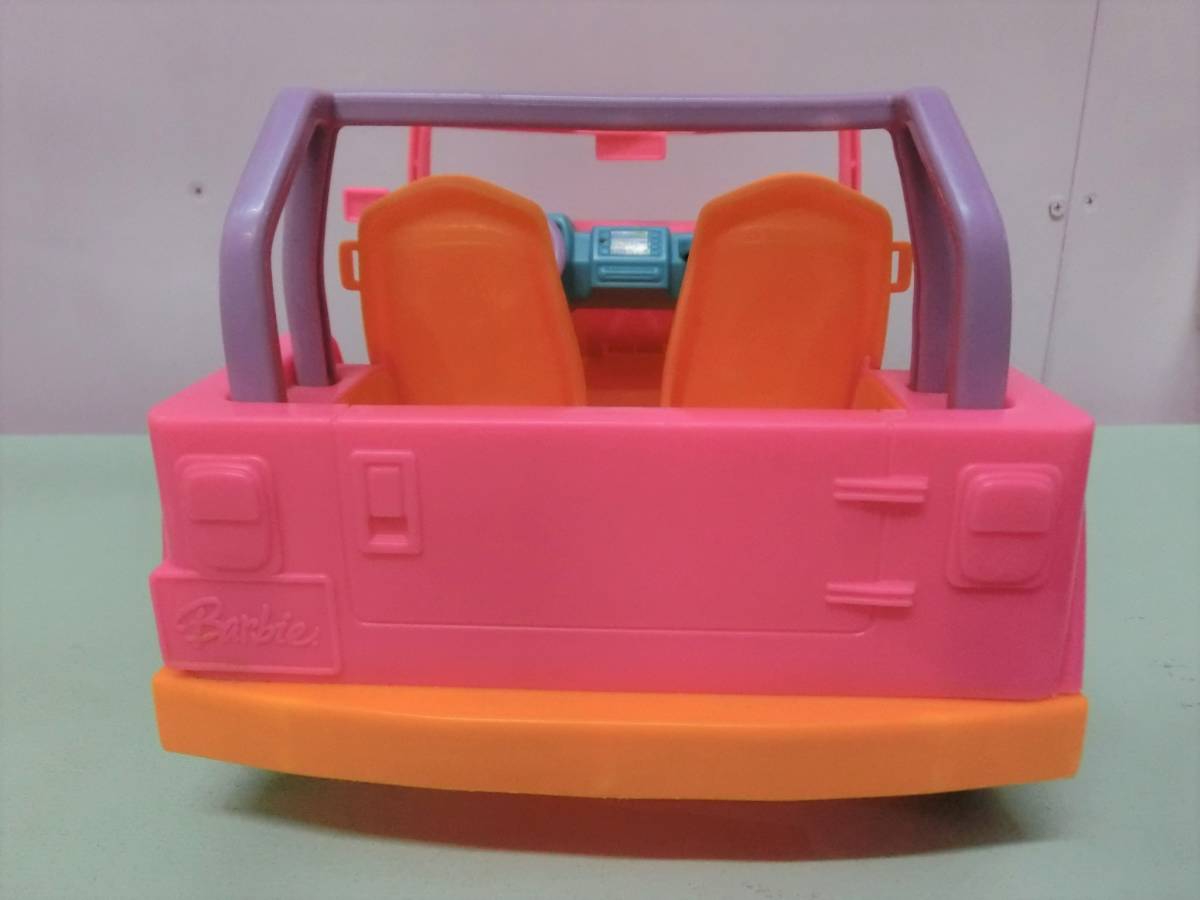  Barbie malibu beach cruiser Jeep открытый машина машина розовый кукла для Vintage *Barbie Jeep fancy Blythe Licca-chan тоже 