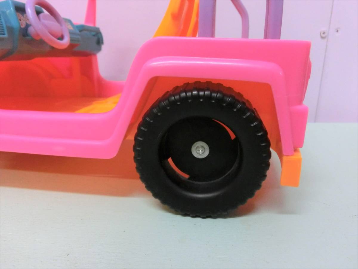  Barbie malibu beach cruiser Jeep открытый машина машина розовый кукла для Vintage *Barbie Jeep fancy Blythe Licca-chan тоже 