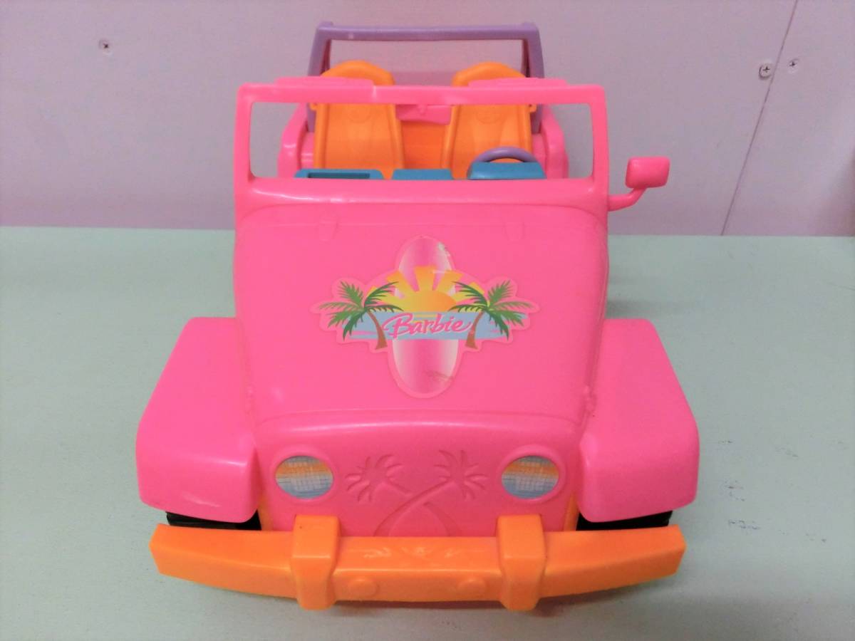  Barbie malibu beach cruiser Jeep открытый машина машина розовый кукла для Vintage *Barbie Jeep fancy Blythe Licca-chan тоже 